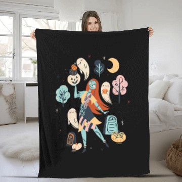 Discover Disney The Nightmare Before Christmas Sally ghostss Halloween Baseball Jerseys Fleece Blankets