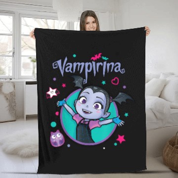 Discover Disney Vampirina in Circle Fleece Blankets