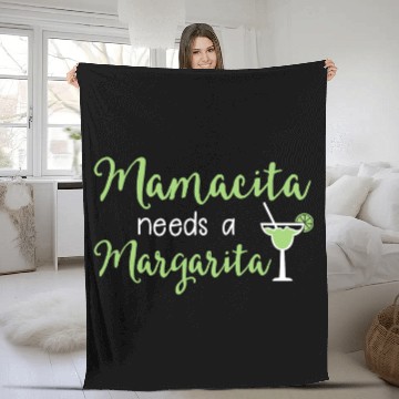 Discover Mamacita needs a Margarita Fleece Blankets