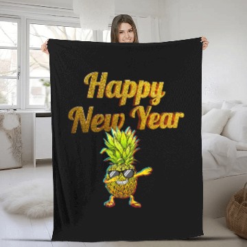 Discover NewYear Dabbings pineapples Swinger Lifestyle Fleece Blankets