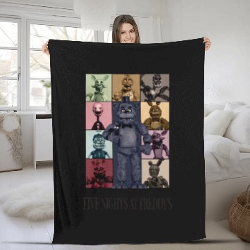 Discover Five Nights At Freddys Eras Tour Essential 3D Fleece Blankets