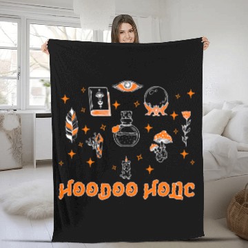Discover Supernatural Witchcraft Tarot Hoodoo 2 Fleece Blankets