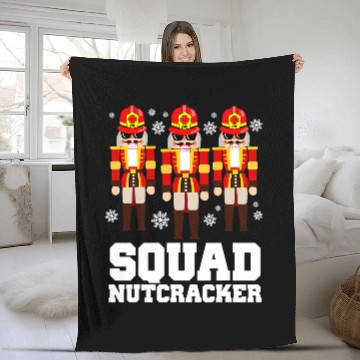 Discover Nutcracker nurses Squad Ballet Dance Groupe Idea Ballerina Fleece Blankets