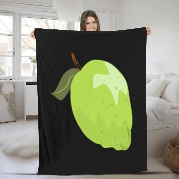 Discover Lime Funny Citrus Summer Fruit Citrus Lime Fleece Blankets