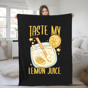 Discover Lemonade Stand Business Boss Sell Lemon Juice Crew 16 Fleece Blankets