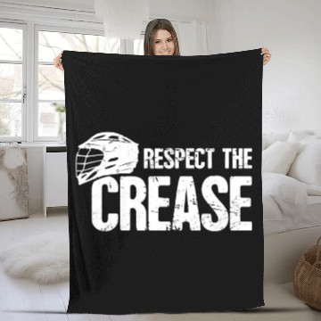 Discover Lacrosse Gift Box Field Lacrosse Goalie Fleece Blankets