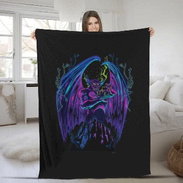 Discover Disney Villains Chernabog Fleece Blankets