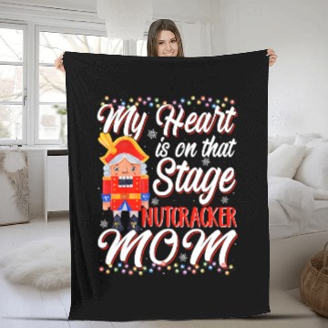 Discover Nutcracker Mom Love Ballet Dance Mom 4 Fleece Blankets
