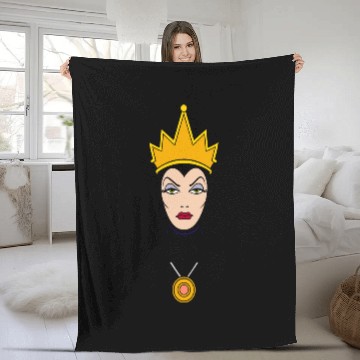 Discover Disney Villains Evil Queen Big Face Hawaiians Fleece Blankets