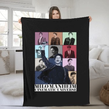 Discover Milo Manheim Cinematic Universe Eras tour style Hawaiians Fleece Blankets