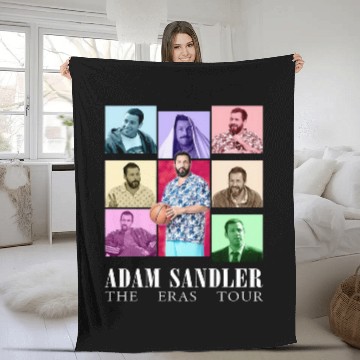 Discover Eras Tour Adam Sandler Essential Fleece Blankets
