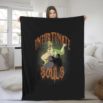 Discover Disney Villains Halloween Ursula Unfortunate Souls Hawaiians Fleece Blankets
