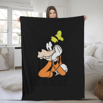 Discover Disney Garsh Goofy Fleece Blankets