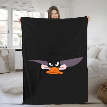 Discover Disney Darkwing Duck Big Face 3D Fleece Blankets