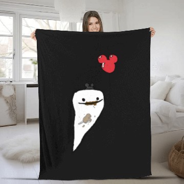 Discover Spooky Disneyween Hawaiians Fleece Blankets