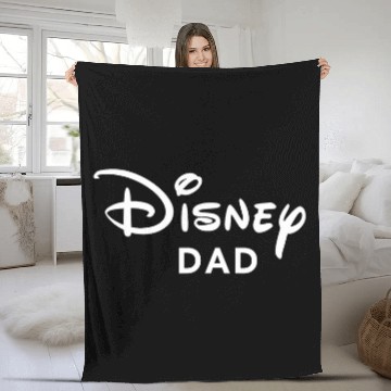 Discover Disney Dad 3D Fleece Blankets