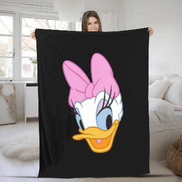Discover Disney Daisy Baseball Jerseys Fleece Blankets
