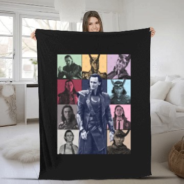 Discover Loki Eras Tour Fleece Blankets