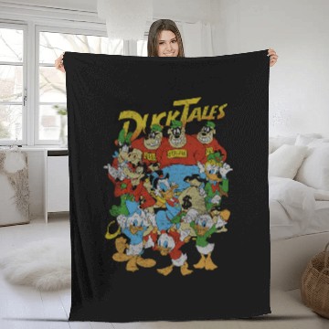 Discover Disney Ducktales Classic Group Shot Fleece Blankets