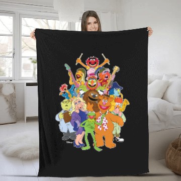Discover Disney - The Muppets Group Fleece Blankets