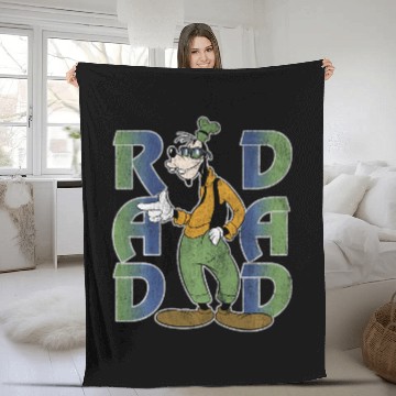 Discover Disney Goofy Rad Dad Fleece Blankets