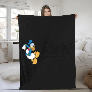 Discover Disney Love Donald Duck Fleece Blankets