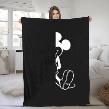 Discover Disney Mickey Mouse Split Fleece Blankets