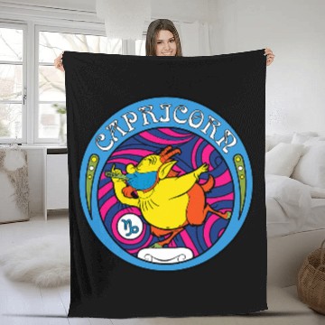 Discover Disney Hercules Phil Zodiac Capricorn Zip Fleece Blankets