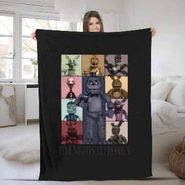 Discover Five Nights At Freddys Eras Tour Fleece Blankets