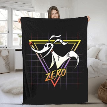 Discover Disney Nightmare Before Christmas Zero Retro 90s Fleece Blankets Baseball Tees