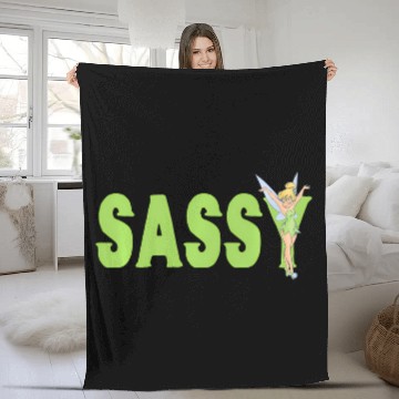 Discover Disney Tinker Bell Sassy Fleece Blankets
