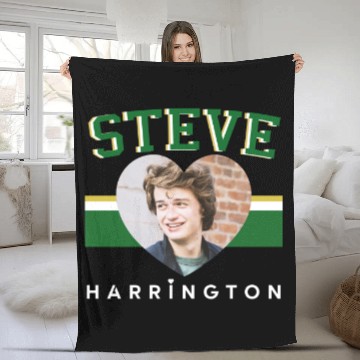 Discover STEVE Stranger Things Fleece Blankets