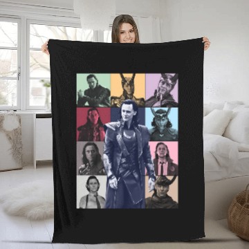 Discover Loki Eras Tour Baseball Tees Fleece Blankets