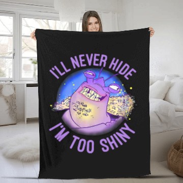 Discover Disney Moana Tamatoa I'll Never Hide I'm Too Shiny 3D Fleece Blankets