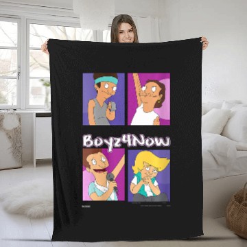 Discover womens bobs burgers boyz 4 now vneck Hawaiians Fleece Blankets