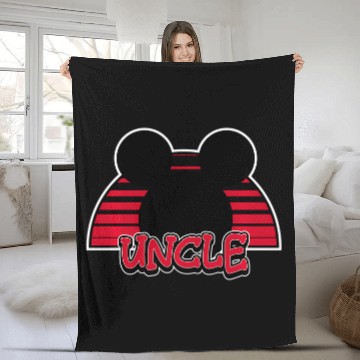 Discover Disney Mickey Mouse Uncle Fleece Blankets