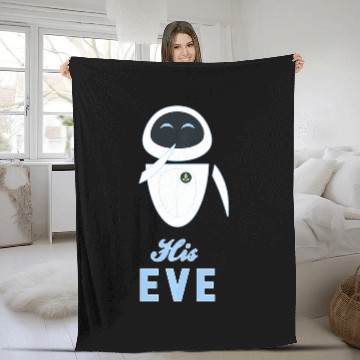 Discover Disney Pixar Wall-E His Eve Couples Baseball Tees Fleece Blankets