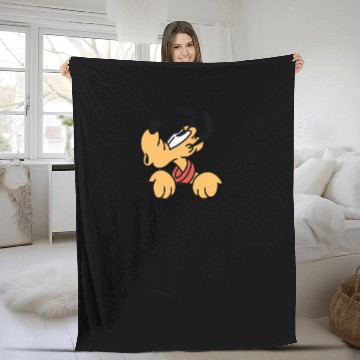 Discover Disney Pluto Pocket Fleece Blankets