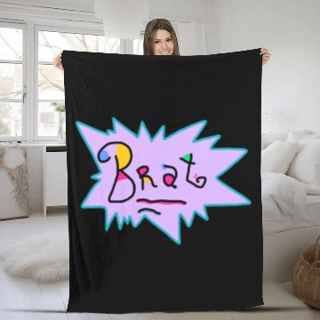 Discover Brat - Rugrats - Fleece Blankets