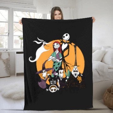 Discover Disney The Nightmare Before Christmas All Together Fleece Blankets