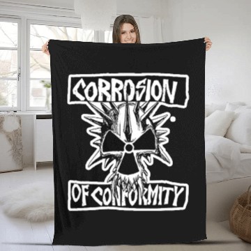 Discover Corrosion of Conformity Fleece Blankets