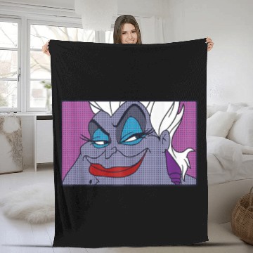 Discover disney villains ursula comic panel Baseball Jerseys Fleece Blankets