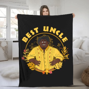 Discover Disney Encanto Felix Best Uncle Poster Fleece Blankets