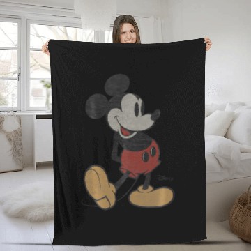 Discover Disney Classic Mickey Mouse Fleece Blankets
