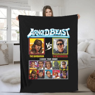 Discover Arnold Beast - Arnold Schwarzenegger - Fleece Blankets