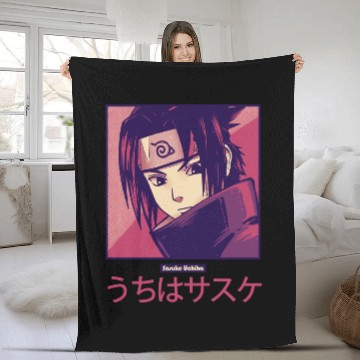 Discover Sasaukage - Sasuke Uchiha - Fleece Blankets