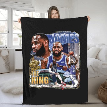 Discover LeBron James Fleece Blankets