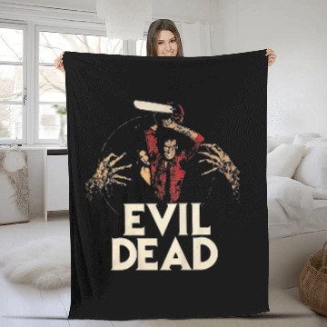 Discover Evil Dead Bruce Campbell Horror Movie Fleece Blankets / Fleece Blankets