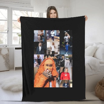 Discover Lil Durk Fleece Blankets classique