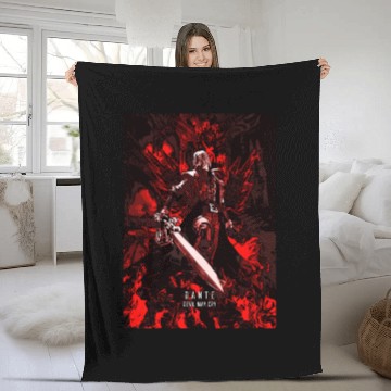Discover Classic Dante from Devil May Cry - Devil May Cry - Fleece Blankets